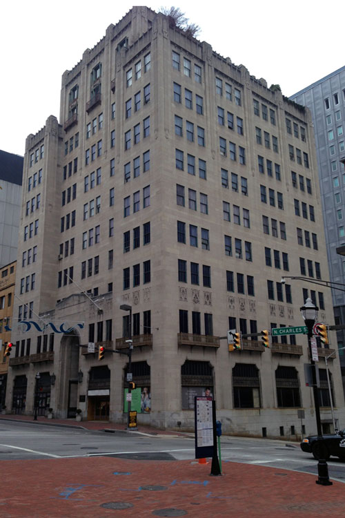 exterior of 3-1 N. Charles Street