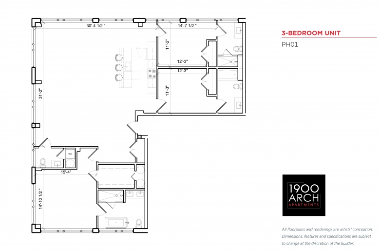 1900 Arch In Philadelphia Pa Pmc Property Group Apartments