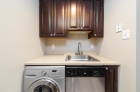In-unit laundry space