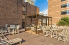 Barringer Residences resident roof deck with beautiful views