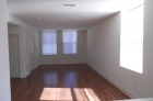 254 College Street hardwood flooring living room