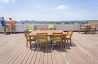 Parkway House furnished roof deck